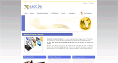 Desktop Screenshot of escubeindia.org